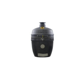 Gratar incorporabil ceramic pe carbuni Kamado diametru 56 cm 22 inci negru mat Griller GRLLR Ember Classic GR-24-EMB-22-CB-BI