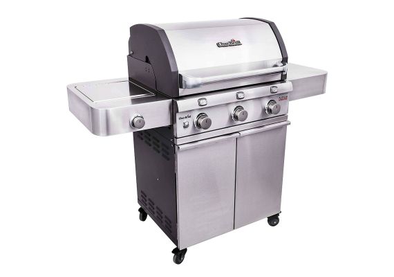 Gratar pe gaz din otel inoxidabil non-magnetic Char-Broil Platinum 3400S, 3 arzatoare din inox, TRU-Infrared 140861 - 1 Gratar pe gaz din otel inoxidabil non-magnetic Char-Broil Platinum 3400S, 3 arzatoare din inox, TRU-Infrared 140861 - 1