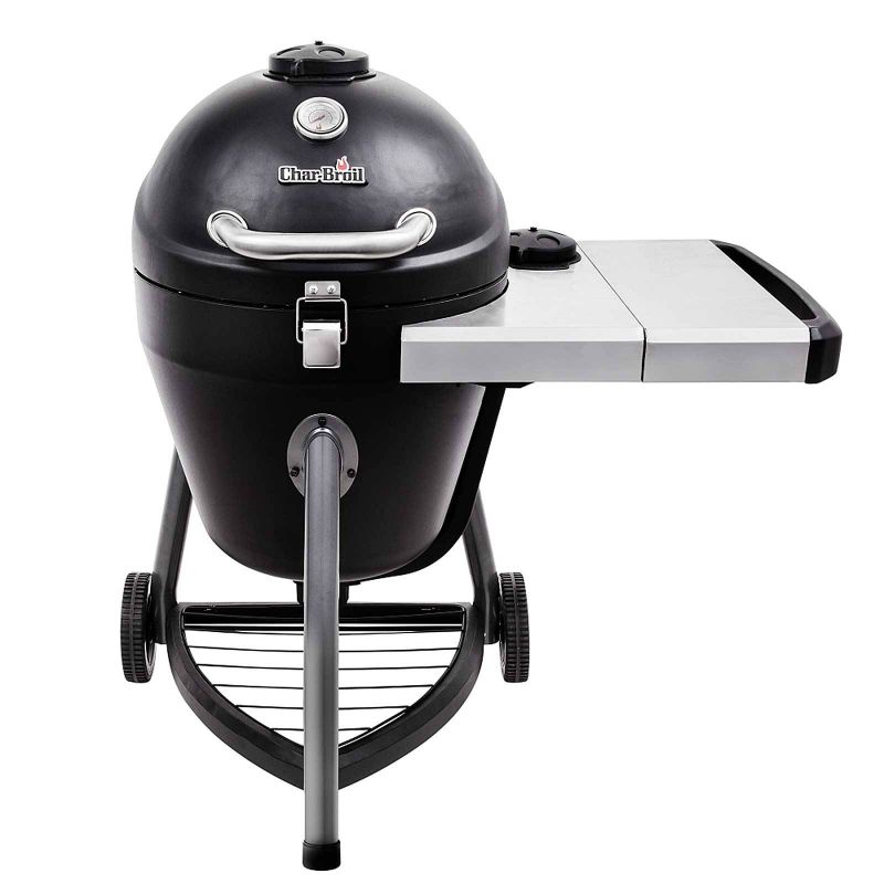 Gratar pe carbuni cu grill din fonta Kamado Char-Broil Kamander - 1