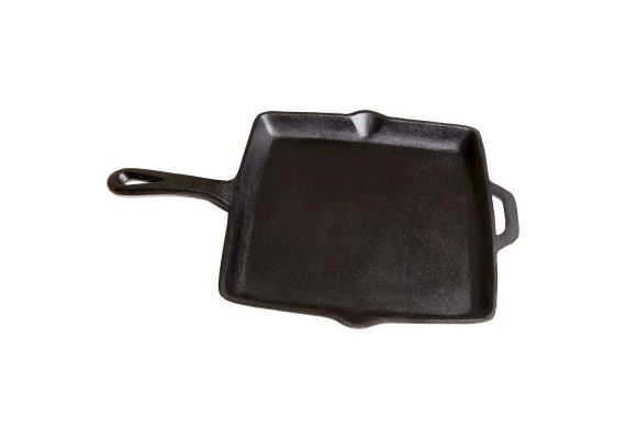 Tigaie patrata din fonta cu maner Camp Chef 28 cm CC-SQ11 - 1 Tigaie patrata din fonta cu maner Camp Chef 28 cm CC-SQ11 - 1