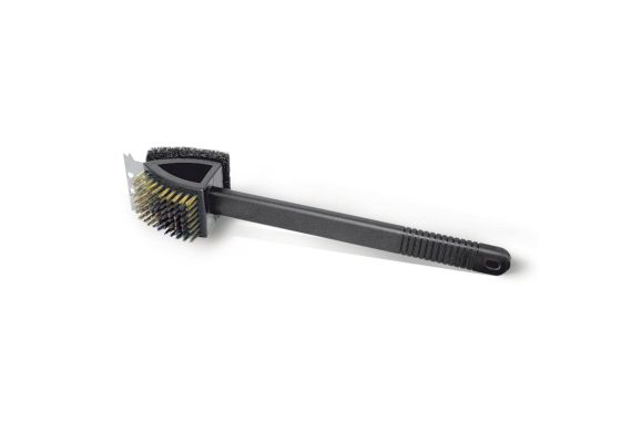 Perie de sarma 3 in 1 pentru gratar 38 cm Activa 16800 - 1 Perie de sarma 3 in 1 pentru gratar 38 cm Activa 16800 - 1