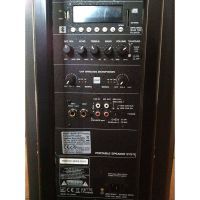 Boxa activa portabila Ibiza difuzor 38cm 800W USB/SD/BT/UHF PORT15UHF-BT - 7