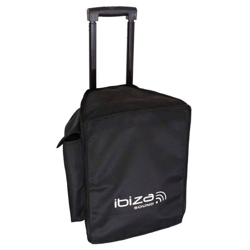 Boxa activa portabila Ibiza difuzor 38cm 800W USB/SD/BT/UHF PORT15UHF-BT - 14