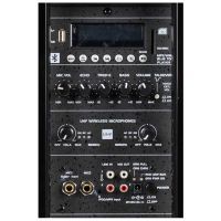 Boxa activa portabila Ibiza difuzor 38cm 800W USB/SD/BT/UHF PORT15UHF-BT - 6