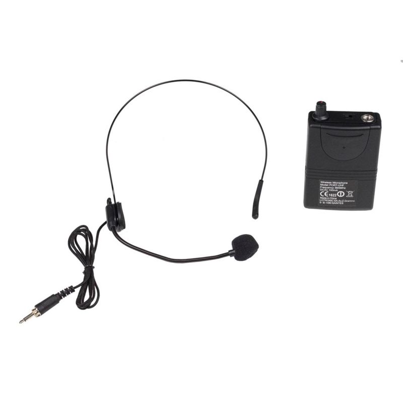Boxa activa portabila Ibiza difuzor 38cm 800W USB/SD/BT/UHF PORT15UHF-BT - 11