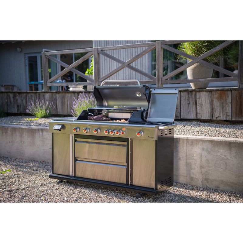 Bucatarie pe gaz Landmann 12970 Triton PTS 6.1+, 6 arzatoare inox - 25