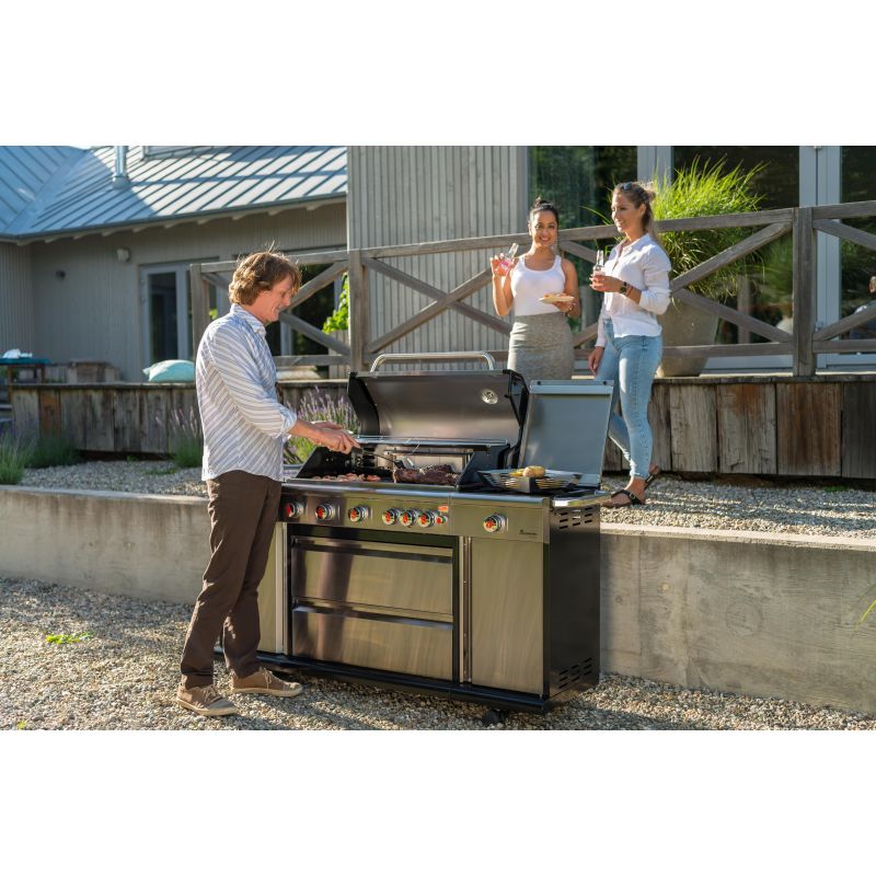 Bucatarie pe gaz Landmann 12970 Triton PTS 6.1+, 6 arzatoare inox - 26