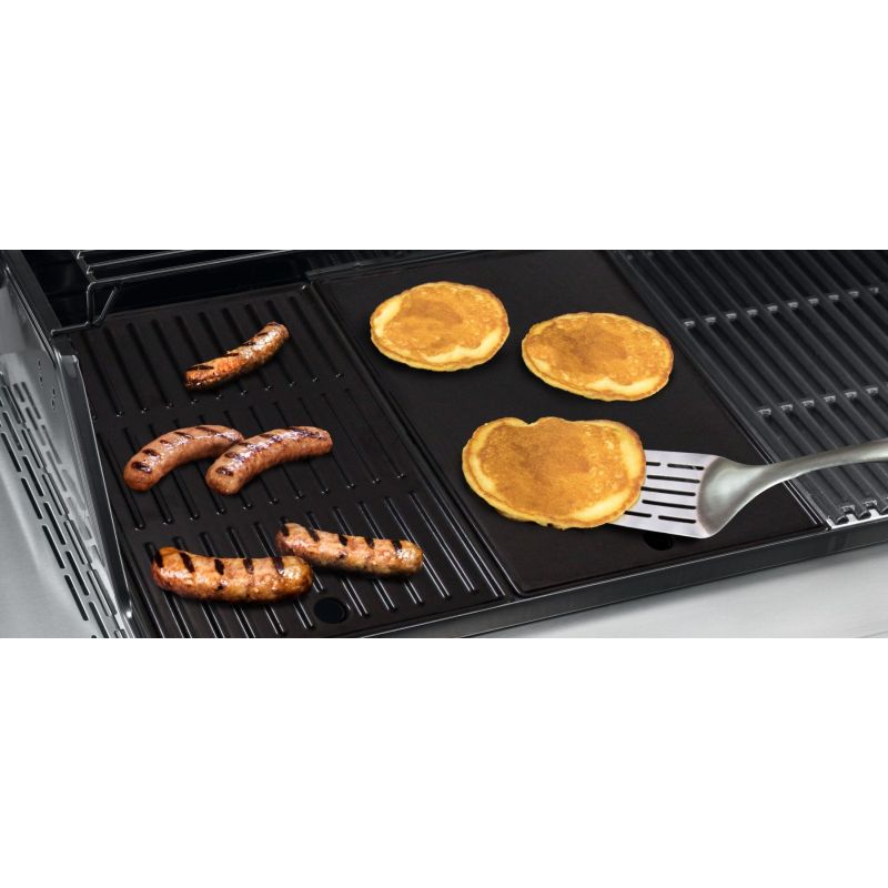 Plita din fonta cu 2 fete neteda si grill 43 x 26 cm Char-Broil 140007 - 3
