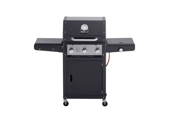 Gratar pe gaz cu 4 arzatoare din inox, gratare si plita din fonta, Grand Hall Xenon 3 K03000032A - 1 Gratar pe gaz cu 4 arzatoare din inox, gratare si plita din fonta, Grand Hall Xenon 3 K03000032A - 1