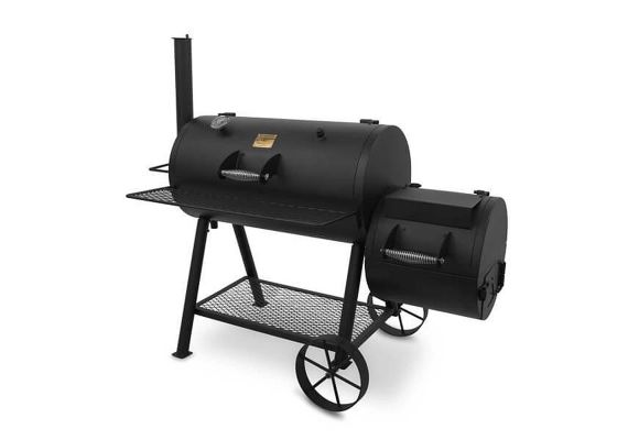 Gratar pe carbuni cu afumatoare Highland Offset Smoker Oklahoma Joe 140755 - 1 Gratar pe carbuni cu afumatoare Highland Offset Smoker Oklahoma Joe 140755 - 1