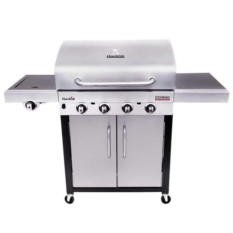 Gratar pe gaz Char-Broil Performance 440S, 4 arzatoare din inox, TRU-Infrared - 1