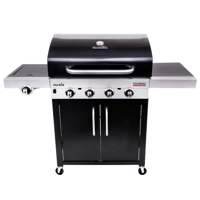 Gratar pe gaz Char-Broil Performance 440B, 4 arzatoare din inox, TRU-Infrared - 1