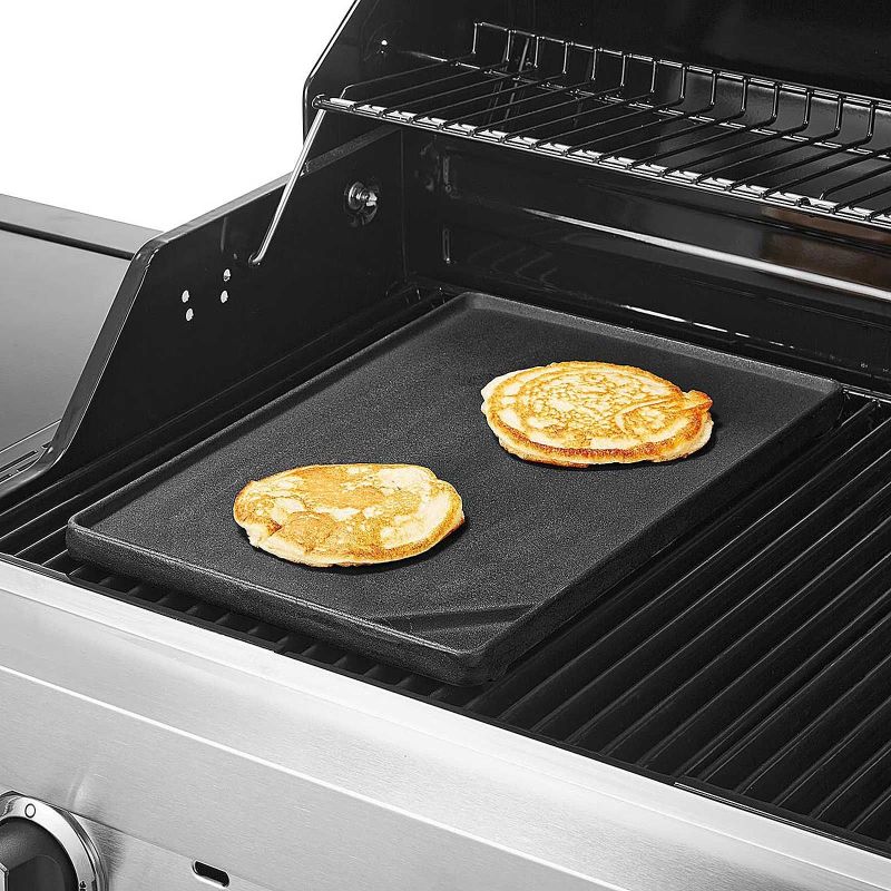 Plita din fonta pentru arzator lateral 37 x 26 cm Char-Broil Plancha 140515 - 8