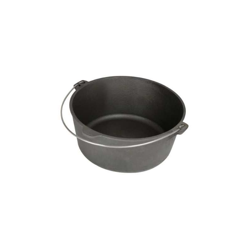 Ceaun din fonta 13 litri plat PFH011 - 1 Ceaun din fonta 13 litri plat PFH011 - 1