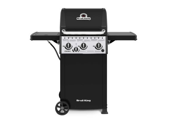 Gratar pe gaz Broil King Crown Classic 330, 3 arzatoare din inox, gratare din fonta - 1 Gratar pe gaz Broil King Crown Classic 330, 3 arzatoare din inox, gratare din fonta - 1
