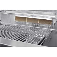 Gratar pe gaz cu 5 arzatoare (4 inox + 1 infrarosu), incastrabil, grile inox, plita fonta, Grandhall Elite GT4S-S K04000202A - 9