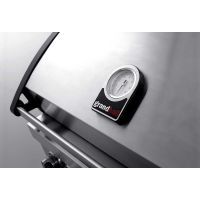 Gratar pe gaz cu 5 arzatoare (4 inox + 1 infrarosu), incastrabil, grile inox, plita fonta, Grandhall Elite GT4S-S K04000202A - 8