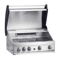 Gratar pe gaz cu 5 arzatoare (4 inox + 1 infrarosu), incastrabil, grile inox, plita fonta, Grandhall Elite GT4S-S K04000202A - 7