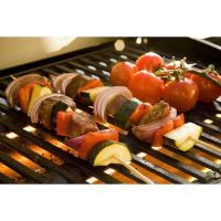 Gratar pe gaz cu 5 arzatoare (4 inox + 1 infrarosu), incastrabil, grile fonta, plita fonta, Grandhall Maxim GTI4B-V K04000199A -