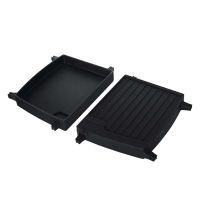 Plita din fonta cu 2 fete neteda si grill 25 x 31 x 3 cm pentru Urban Pro Enders 2075 - 3