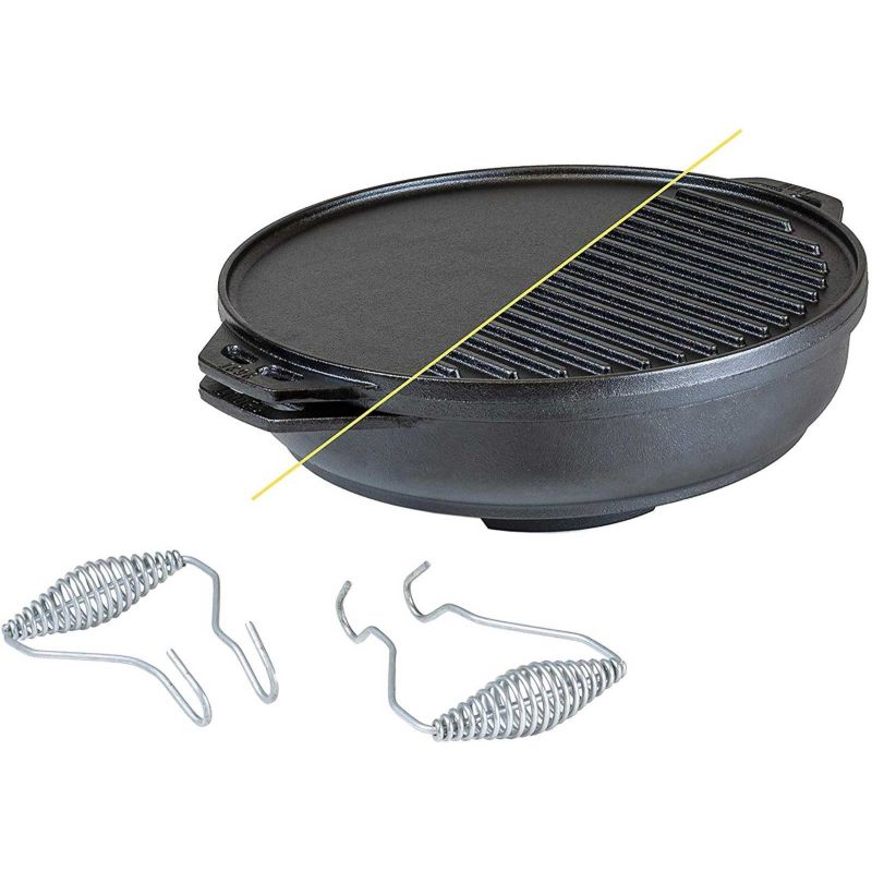 Ceaun din fonta multifunctional Lodge Cook-It-All 35,5 cm 6,5 litri L-14CIA - 1