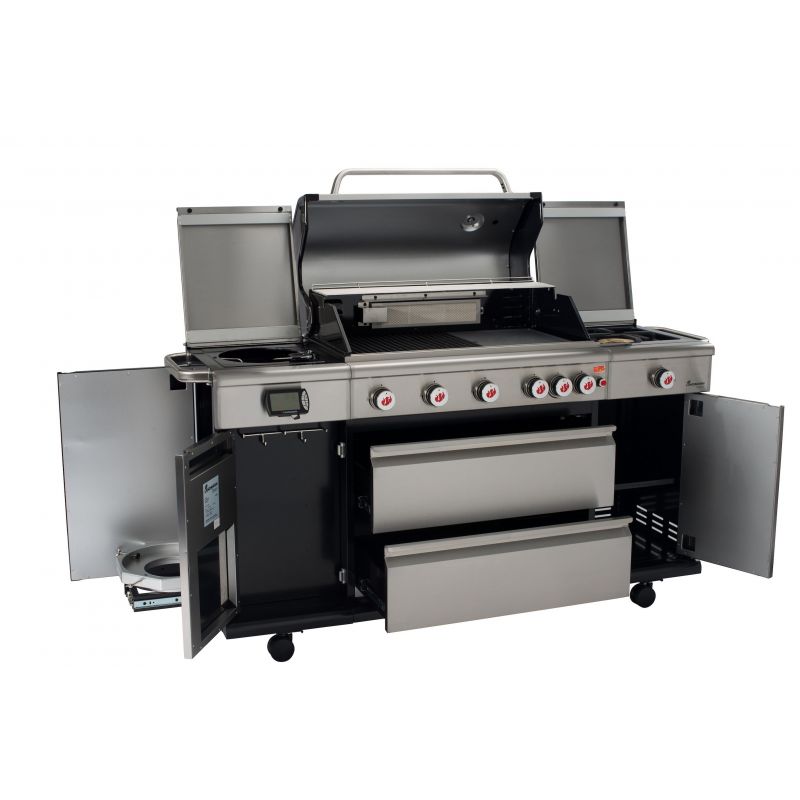 Bucatarie pe gaz Landmann 12970 Triton PTS 6.1+, 6 arzatoare inox - 4