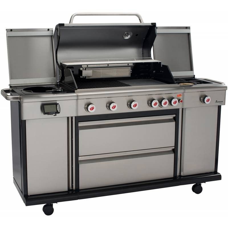Bucatarie pe gaz Landmann 12970 Triton PTS 6.1+, 6 arzatoare inox - 2