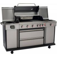 Bucatarie pe gaz Landmann 12970 Triton PTS 6.1+, 6 arzatoare inox - 2