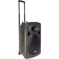 Boxa activa portabila Ibiza difuzor 38CM USB MP3 PORT15VHF-BTWH - 6