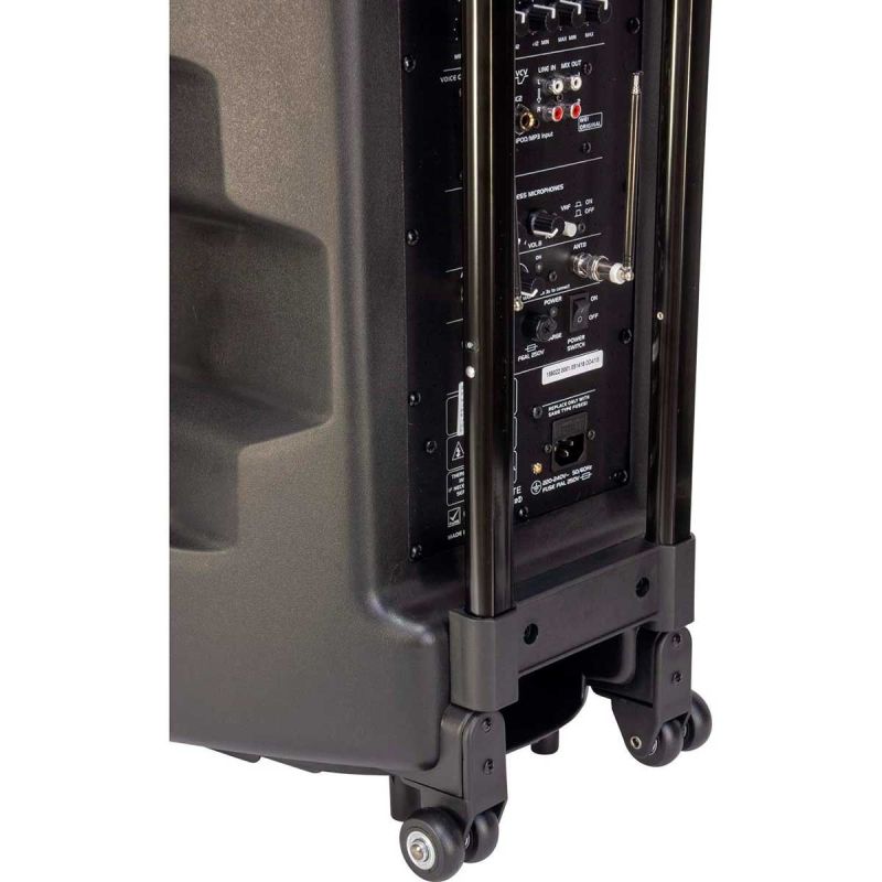 Boxa activa portabila Ibiza difuzor 38CM USB MP3 PORT15VHF-BTWH - 19