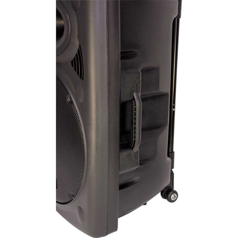 Boxa activa portabila Ibiza difuzor 38CM USB MP3 PORT15VHF-BTWH - 17