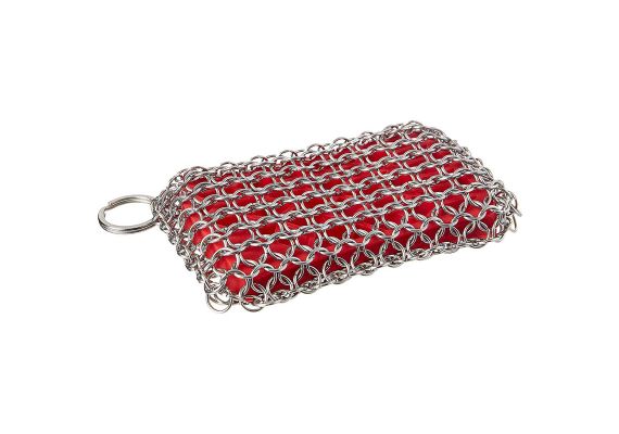 Unealta cu zale din inox pentru curatat vase Lodge L-ACM10R41 - 1 Unealta cu zale din inox pentru curatat vase Lodge L-ACM10R41 - 1