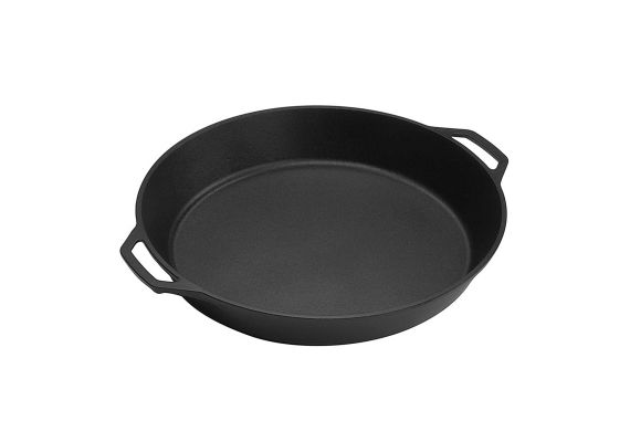 Tigaie adanca rotunda din fonta cu manere Lodge 43 cm L-17SK3 - 1 Tigaie adanca rotunda din fonta cu manere Lodge 43 cm L-17SK3 - 1