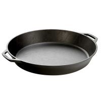 Tigaie adanca rotunda din fonta cu manere Lodge 43 cm L-17SK3 - 2