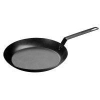 Tigaie adanca rotunda din otel carbon cu maner asezonata Lodge 30 cm L-CRS12 - 1