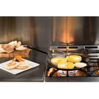 Tigaie adanca rotunda din otel carbon cu maner asezonata Lodge 30 cm L-CRS12 - 7