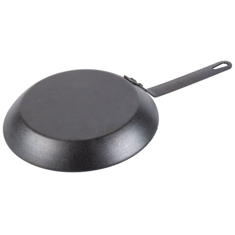 Tigaie adanca rotunda din otel carbon cu maner asezonata Lodge 30 cm L-CRS12 - 2