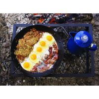 Tigaie adanca rotunda din otel carbon cu manere asezonata Lodge 38 cm L-CRS15 - 5