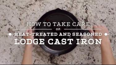 How to Clean Lodge Heat-Treated Cast Iron