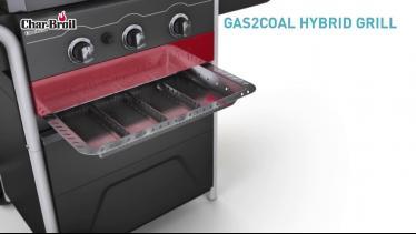 Char-Broil® Hybridgrill Gas2Coal