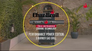 Performance Power Edition 3 Gas Grill - Char-Broil