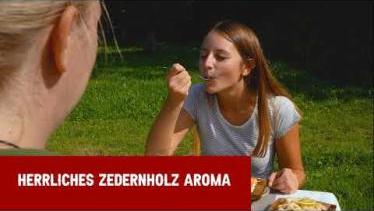 Zedernholzbrett zum Grillen