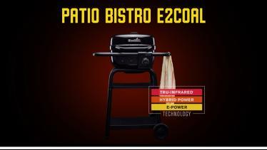 Patio Bistro E2Coal, Powerful. Versatile. Compact 