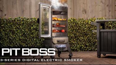 The Pit Boss 3-Series Digital Electric Smoker | Pi