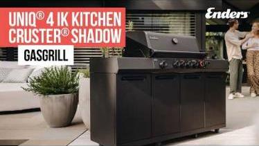 ENDERS Uniq 4 IK Kitchen Cruster Shadow Gasgrill