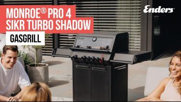 ENDERS Monroe Pro 4 SIKR Turbo Shadow Gasgrill